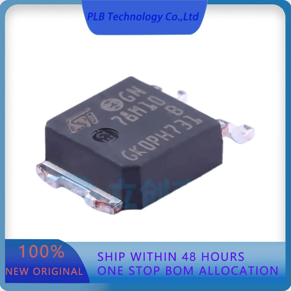L78M10ABDT-TR L78M10  500mA Fixed 10V Positive 25V TO-252-2(DPAK) Voltage Regulators  Original Stock