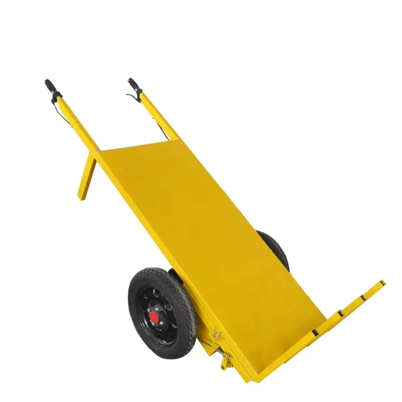 Manufactory Direct Warehouse Agricultural Trolley Farm Use Mini Truck Small Electric Construction Site Pulling Brick Flat Truck