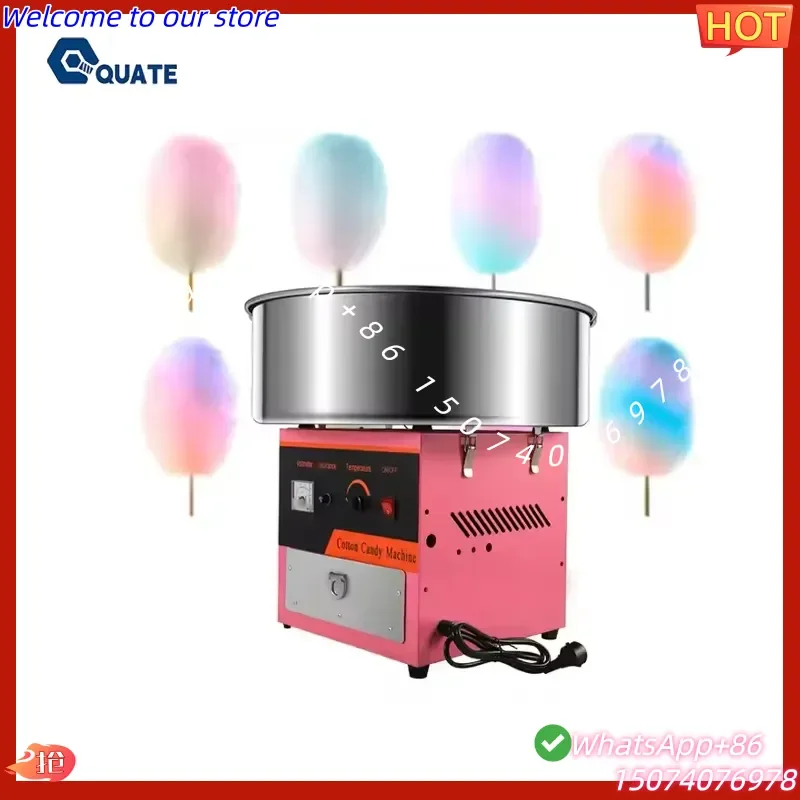 2026 Small Commercial Automatic Electric Cotton Candy Machine Home Use Sugar Free Floss Maker,highly Efficient and Convenient