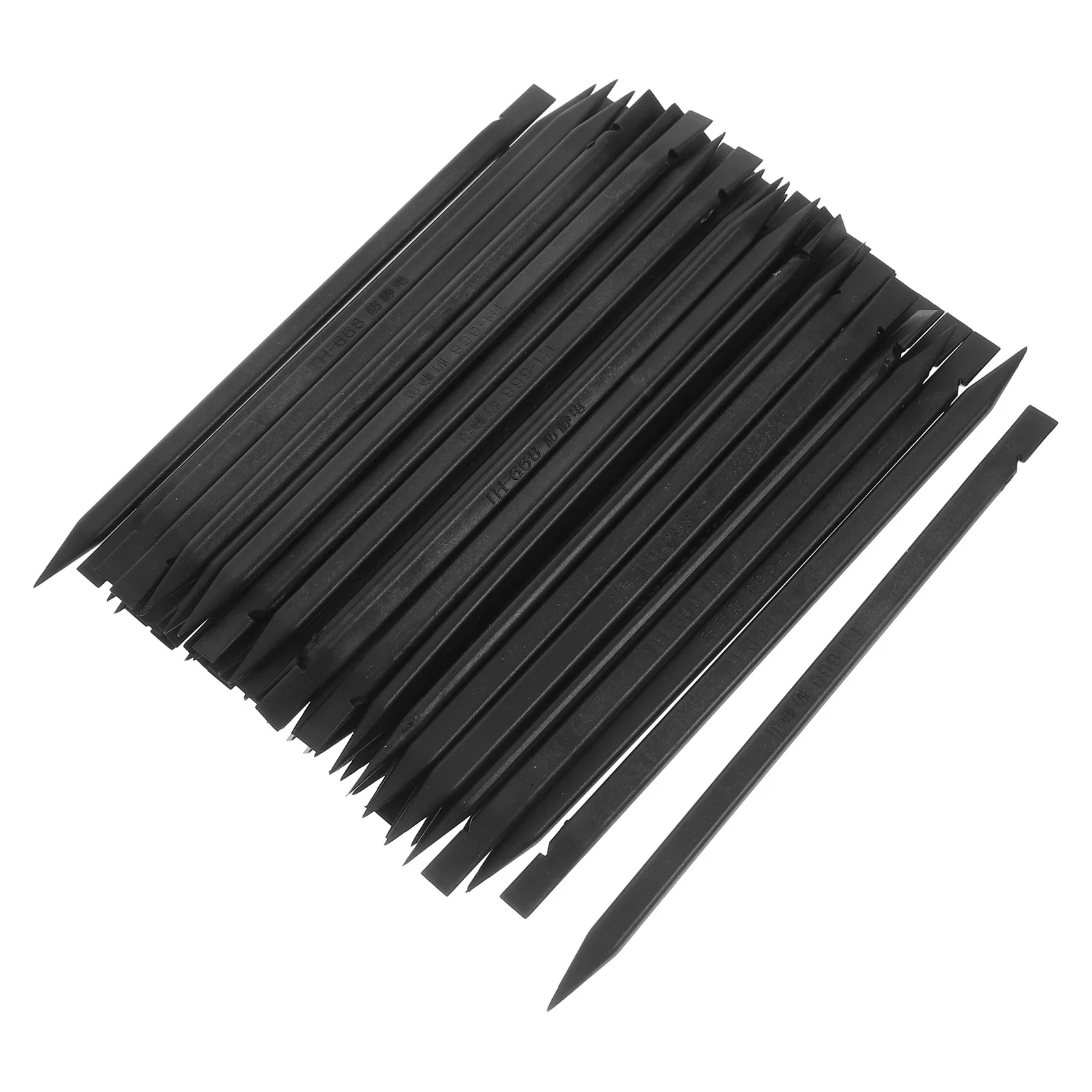 50 PCS High Efficiency Tools Anti-static Crowbar Pry Disassemble Rod Spudger Small Electronics Repair Professional