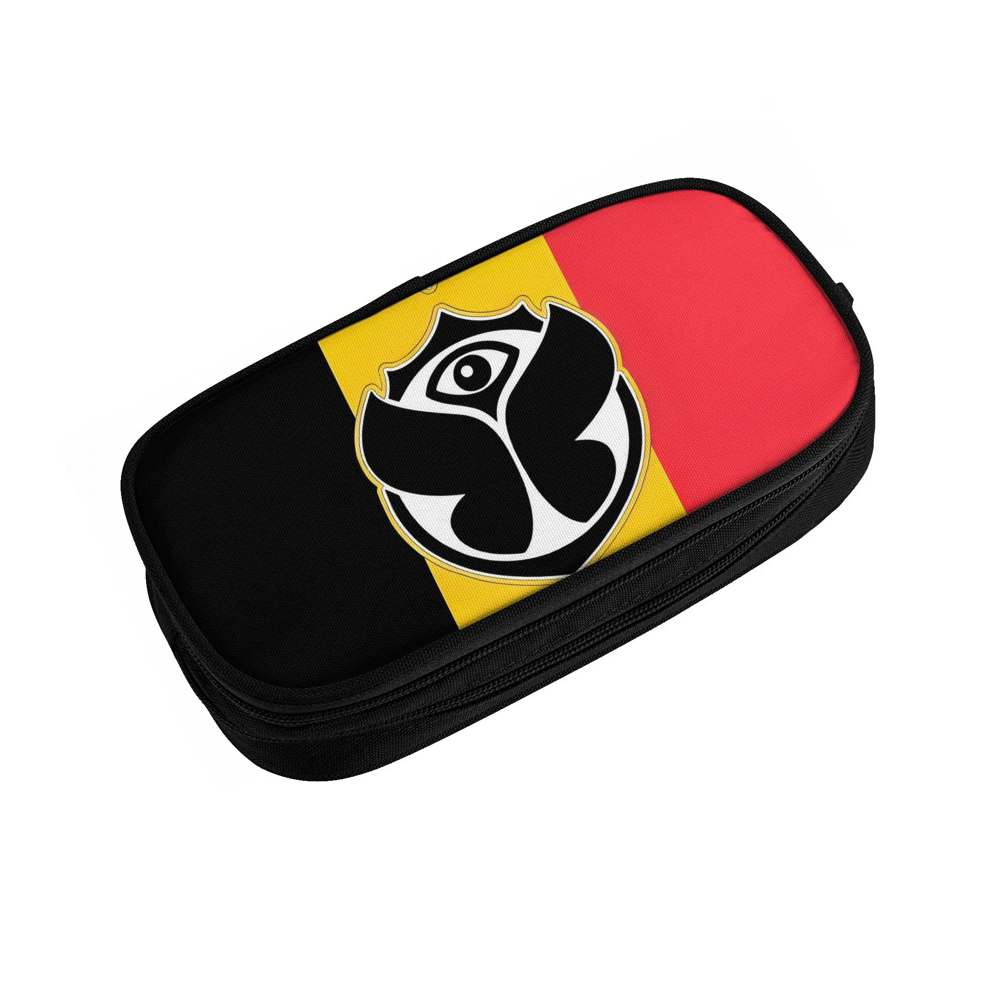 Kawaii Tomorrowland Pencil Case for Boys Girls Large Capacity Electronic Dance Music Festival Pencil Bag School Accessories