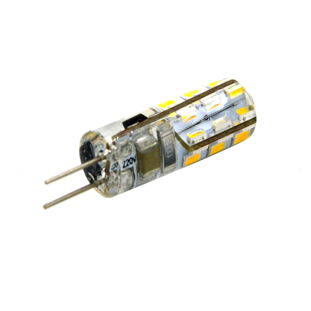 

2Pcs G4 2W LED Warm White Bulbs G4 Led Light Bulb 360Degree Beam Energy Saving for Kitchen Yachts Boats Ceiling