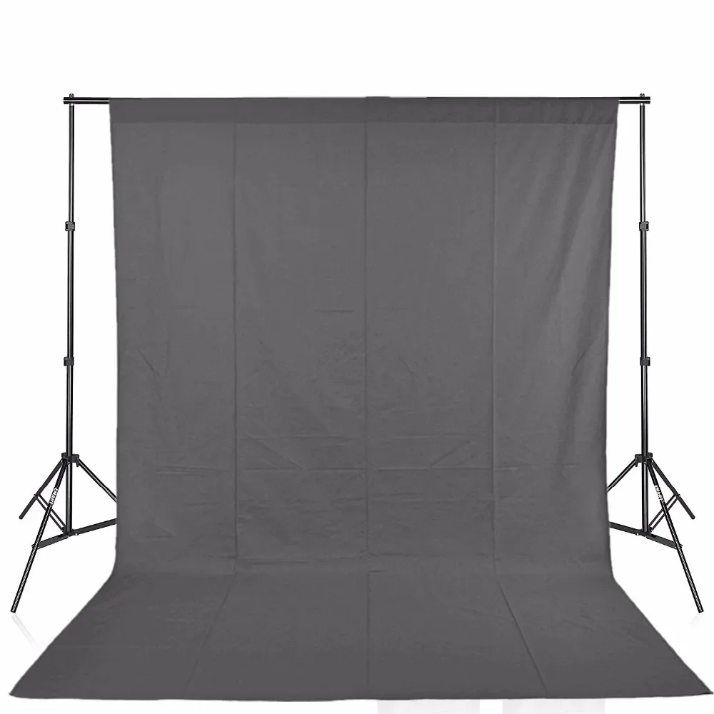 Fondos de fotografía de muselina de algodón verde/Blanco/Negro/gris, tela de fondo para fotografía, accesorios para sesión de fotos