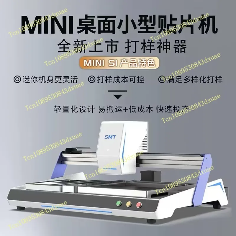 Hot Double Vision Pick and Place Machine Desktop Equipment High Speed Automatic Chip Mounter LED SMD for PCB