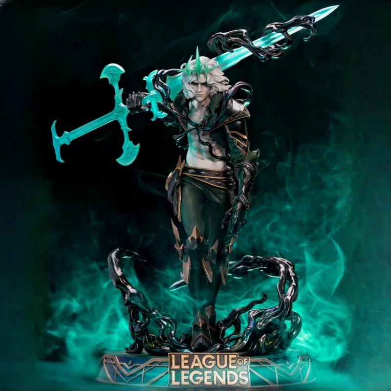 

Stock 100% Original League Of Legends The Broken King Viego 26cm Pvc Anime Action Figure Model Collection Limited Gift Toys