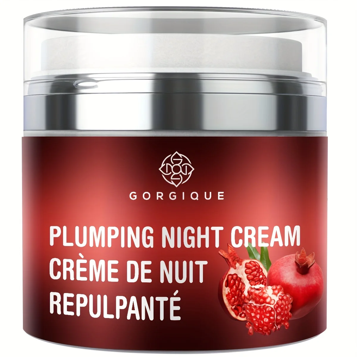 

Face Care Plumping Night Cream Plant Rich Moisturizer with Pomegranate and Maca Root Peptides