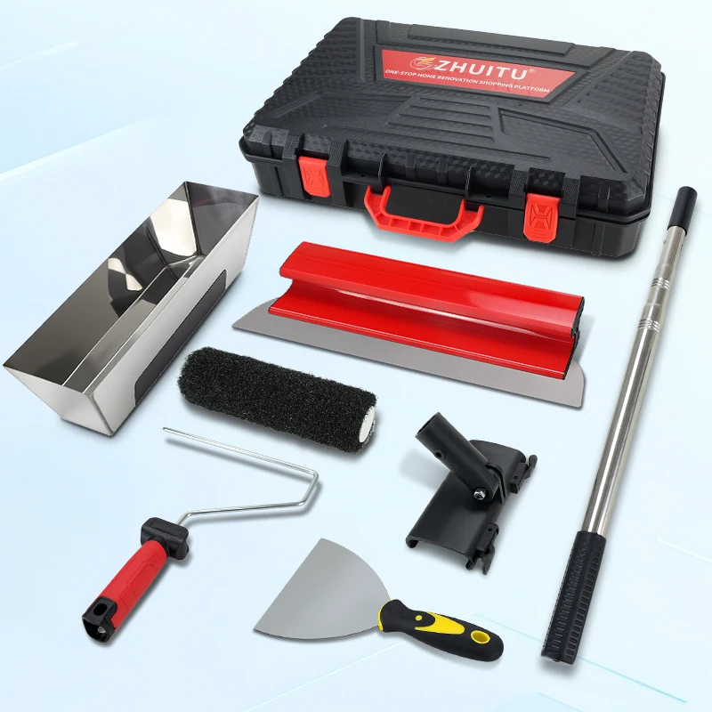

Cement scraper putty knife coating scraper trowel plasterer scraper plasterer scraper plasterer scrap with a storage box