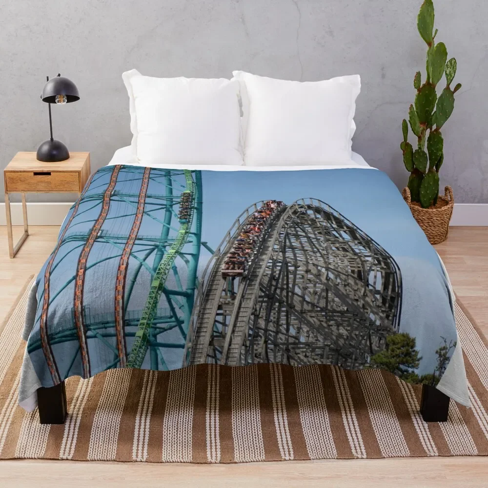 

Double (Intamin) Trouble Throw Blanket Flannel Fleece Soft Warm Throw Blanket