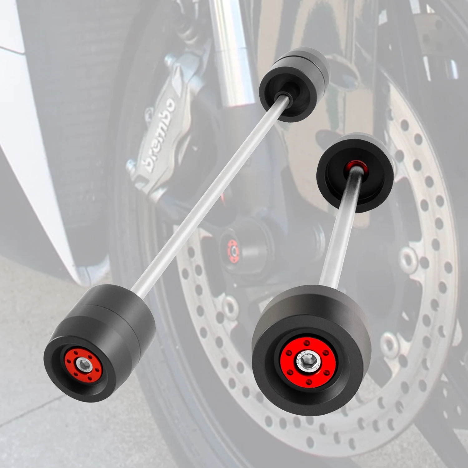 

For Ducati Monster696 Monster795 Monster821 Monster 696 795 821 Motorcycle Front and Rear Wheel Axle Sliders Crash Protectors