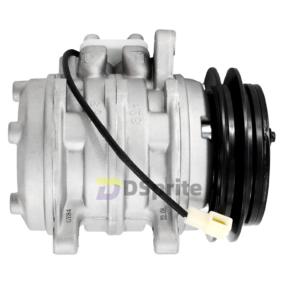 AC Compressor T0070-87293 T0070-87020 for Kubota M900 M4900 M5700 M6800 M8200 M9000 U35-S2 447200-7443 4472007443 T0070-87290