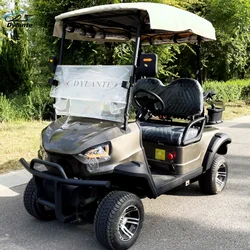 Brand New Golf Cart 4 Wheel Street Legal 2 Seat Electric Golf Cart 4000W Popular Bus Low Speed Car China Wholesale Price