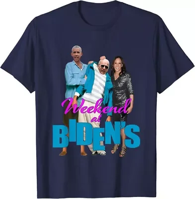 Weekend At Biden's Funny Political Unisex T-Shirt  Tees Funny Hot Sale