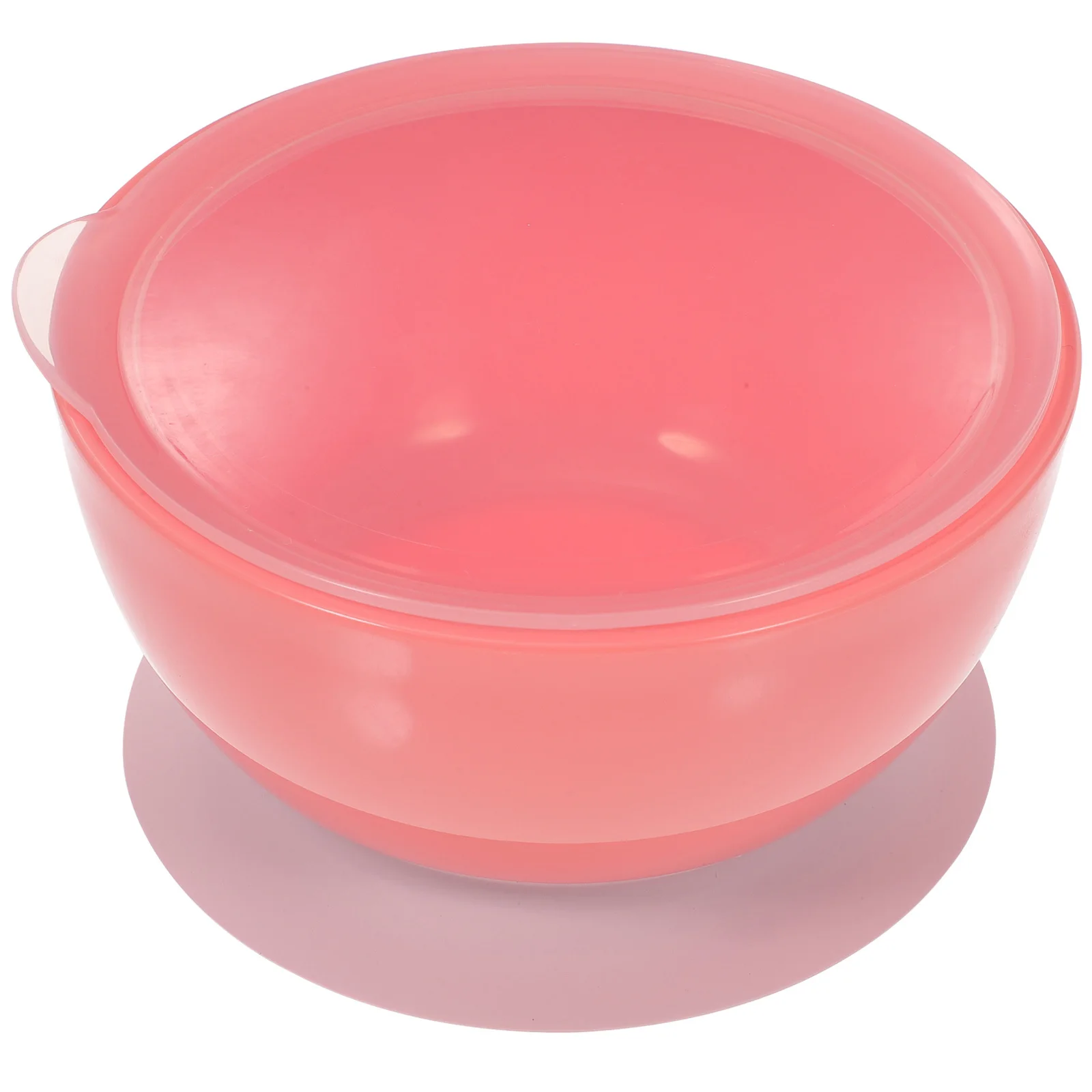 وعاء شفط للأطفال من السيليكون، آمن للطعام، وقابل لإعادة الاستخدام، وعاء تغذية للأطفال الصغار لإطعام طبق الطفل