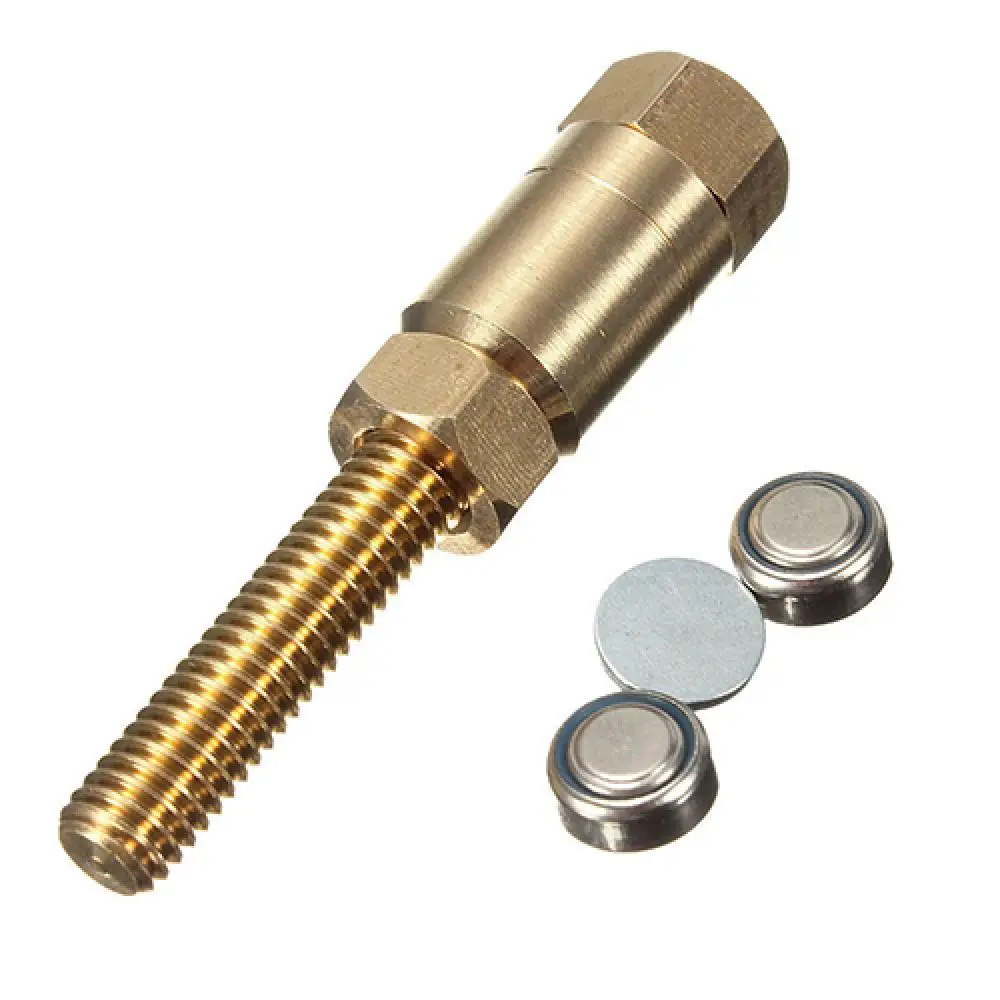 Nut Off Bolt Rotating Screw Close-Up Magic Trick Micro Psychic Magic Set Close Up Magic Gimmick Trick Props Rotating Screw Props