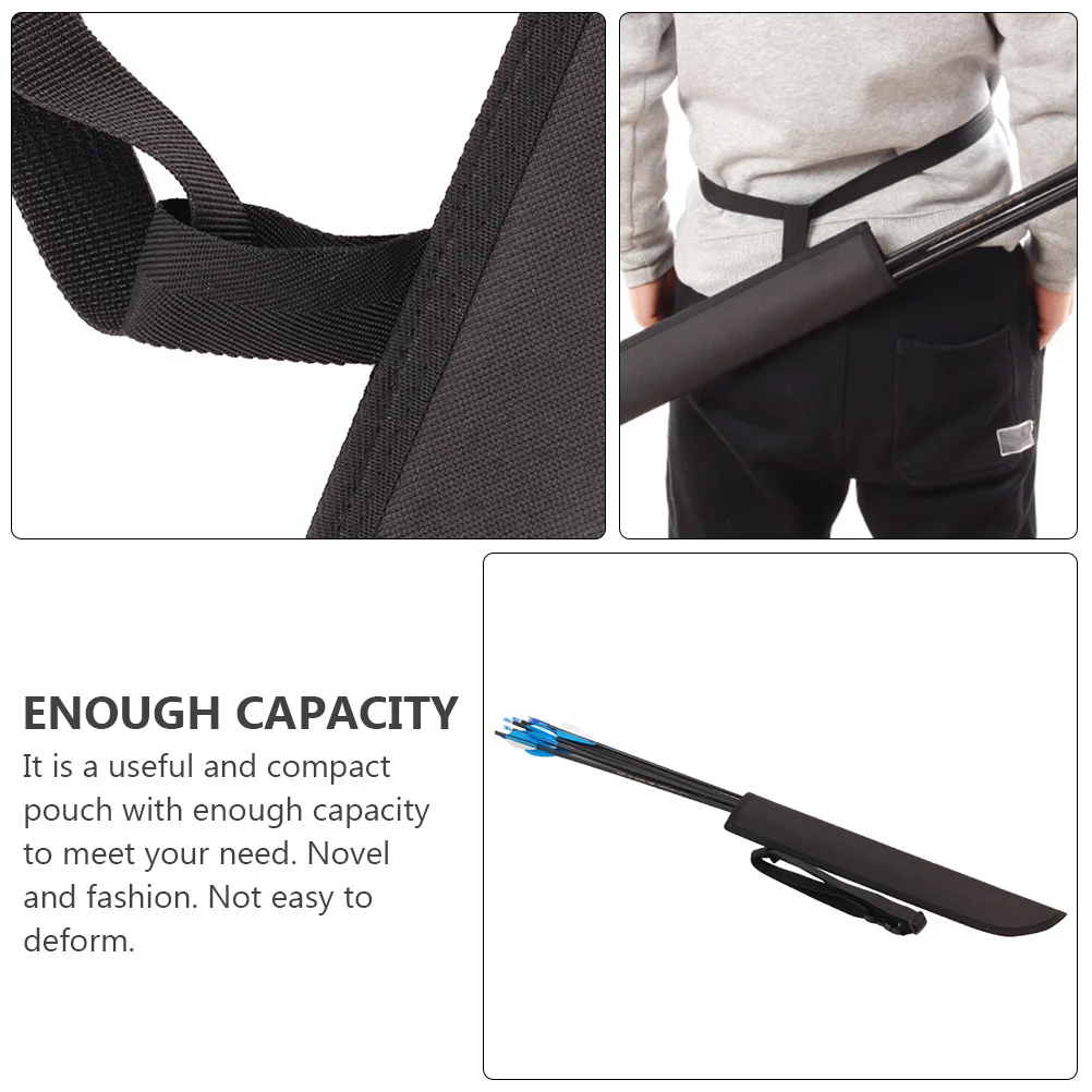 

Canvas Arrow Storage Bag Compact Lightweight Waist Arrow Holder for Outdoor Hunting Archery Practice Archery Arrows Bag