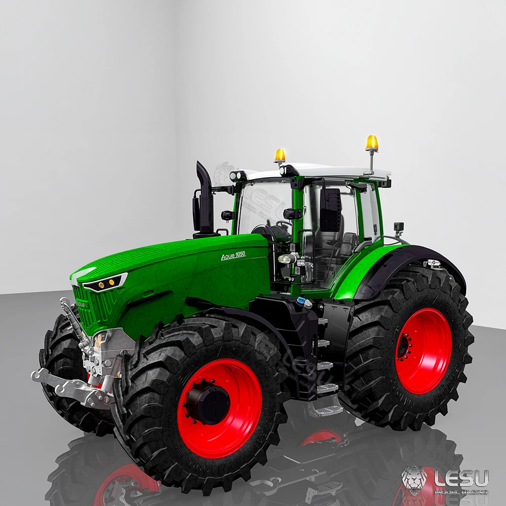 Toy LESU 1050 RC Tractor 1/14 Metal Chassis Truck RTR Sound Light System Ready to Run Remote Control Vehicle Model Gifts