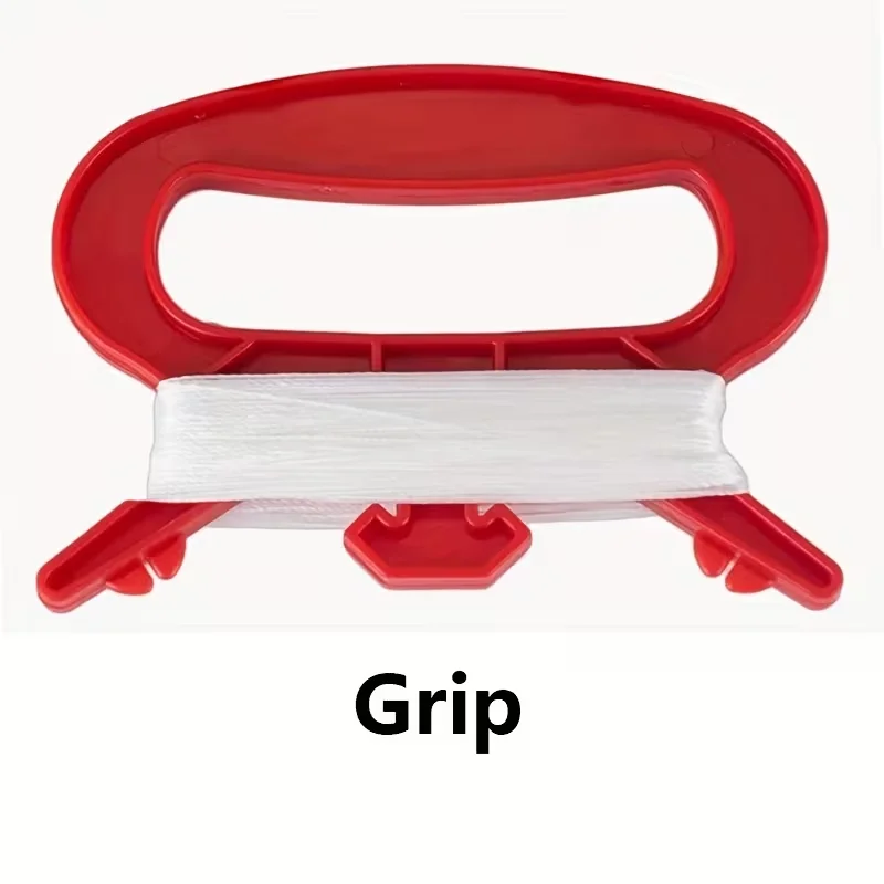 10 Stück ergonomischer Drachengriff, hochwertige Linie, Design für Kinder und Erwachsene, langlebige Saiten, fliegende Outdoor-Sportausrüstung