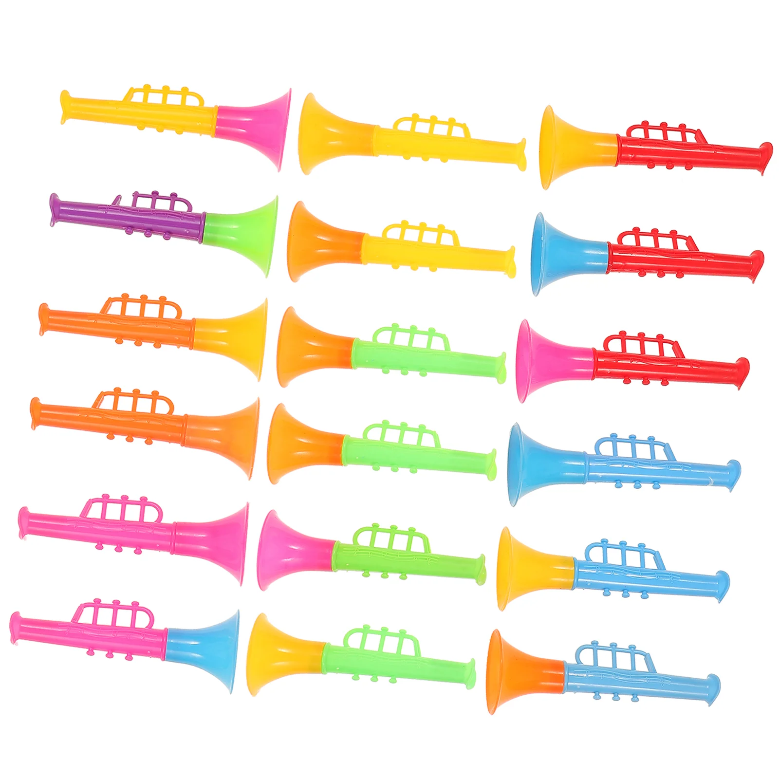 18 Pcs Mini Speaker Trumpet for Children Compact Kids Trombone Children’s Toys Small