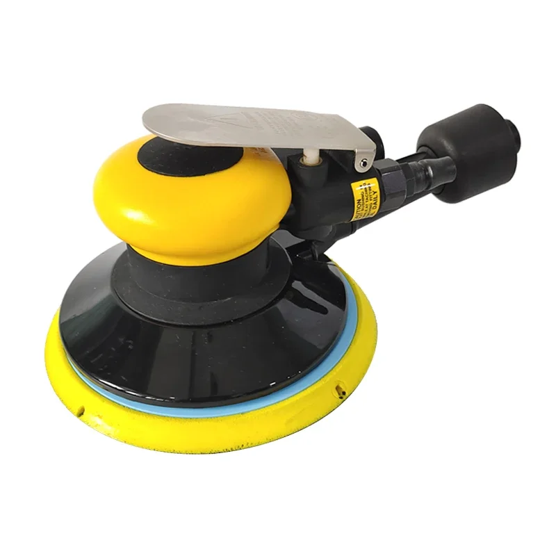 6 Inch Pneumatic Sander Dry Grinding Dustfree  Ash Grinder Sander Wind Mill Car Putty Sandpaper Machine