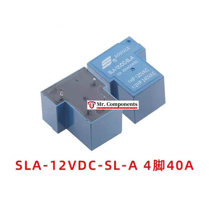1PCS Relay SLA-24VDC-SL-A 24V 4-pin 40A T90, set normally open New