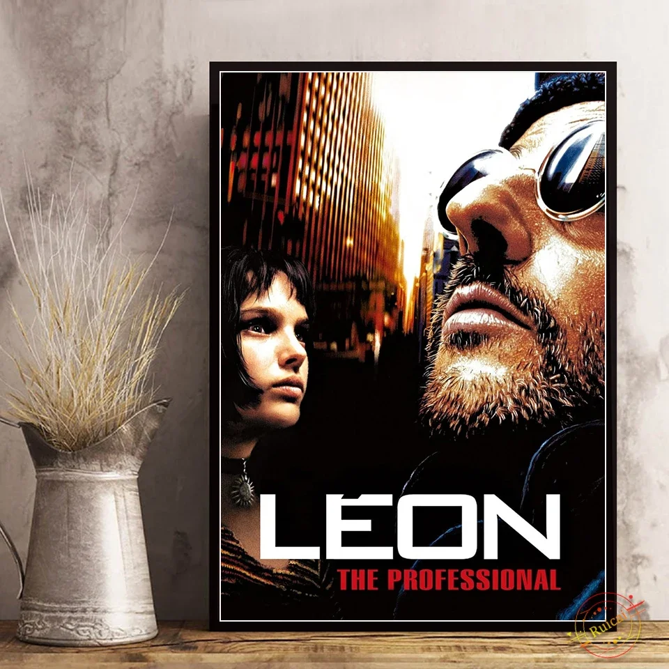 Leon Poster The Professional Classic Movie Canvas Painting Wall Stickers Decoration Modern Style Home Decor