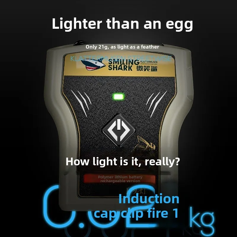 New Ultra Strong Light Cap Clip Fishing Headlamp Outdoor Induction Dual Purpose with Battery Level Display USB Rechargeable