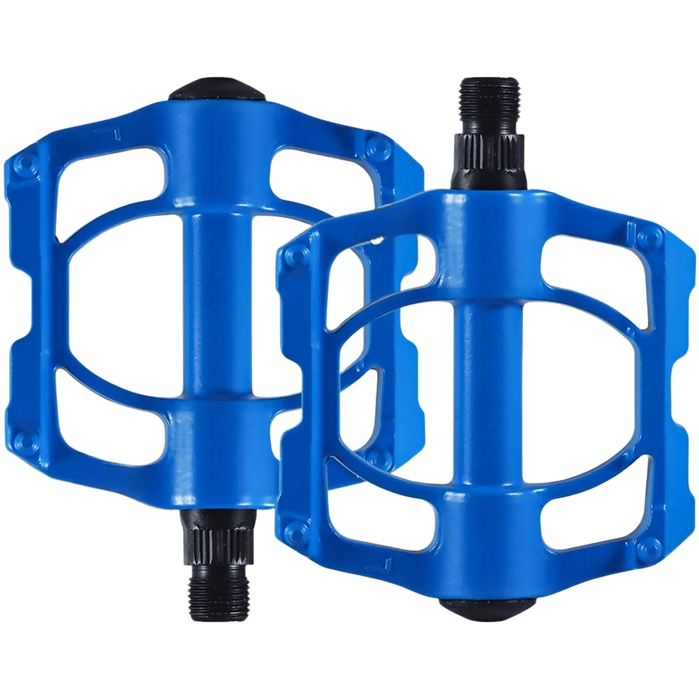 Aluminum Alloy For MTB Pedals Offering Wide Platform Stability Slip Grip and 4 Sealed Bearings for All Day Riding Comfort
