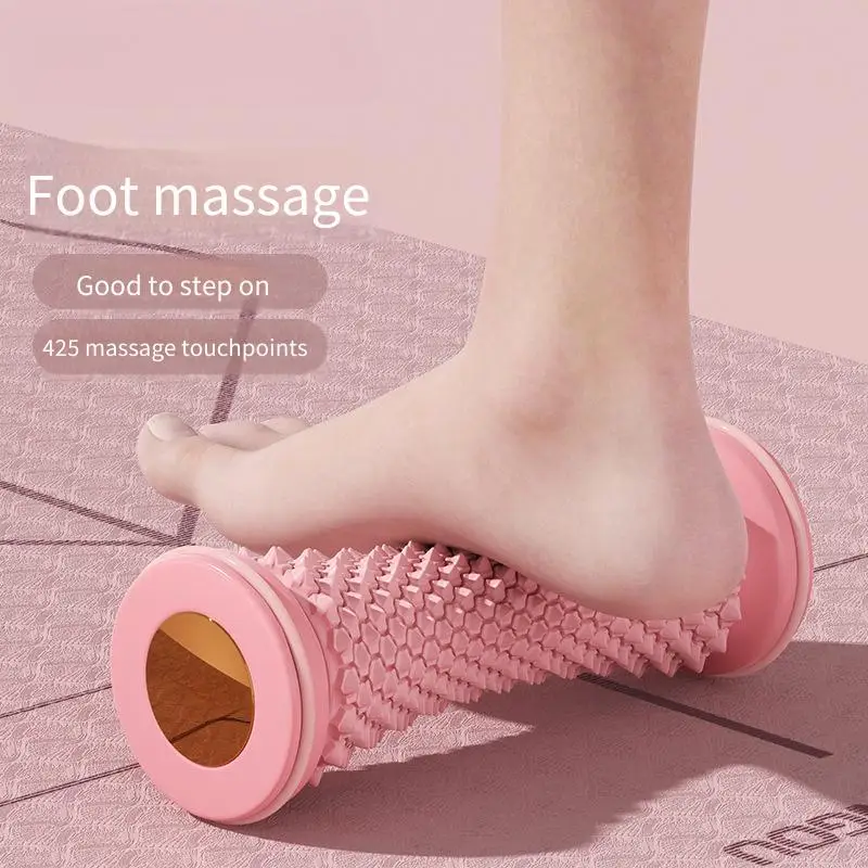 

Массажный мяч для фасциального мяча длиной 16,5 см, расслабление мышц, катящийся шарик для ног, арахисовый шарик, тренажер для арки, удобное колесо для массажа ног