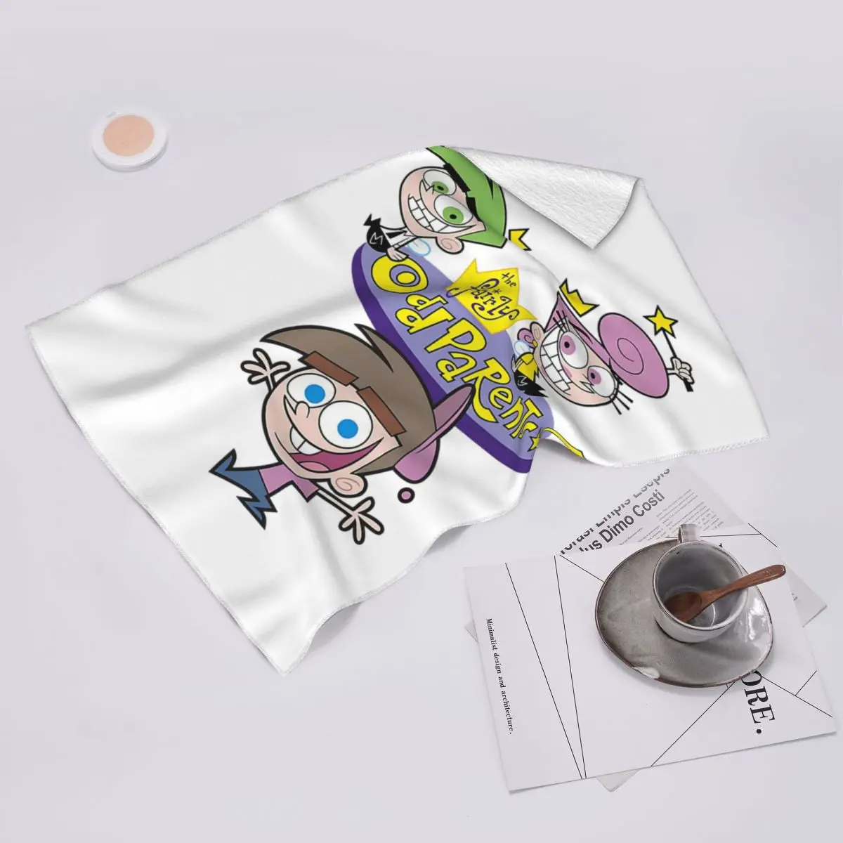 Toalla suave personalizada para la cara Cosmo Fairly Oddparents, toallas de algodón para baño de piscina de secado rápido, absorbentes y rápidos