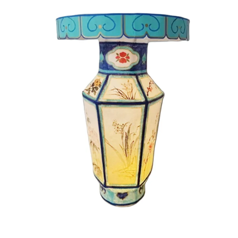 

Mid-Autumn Festival antique flowers and plants, flower lanterns, handheld children's flower lanterns, material packs, Hanfu pala