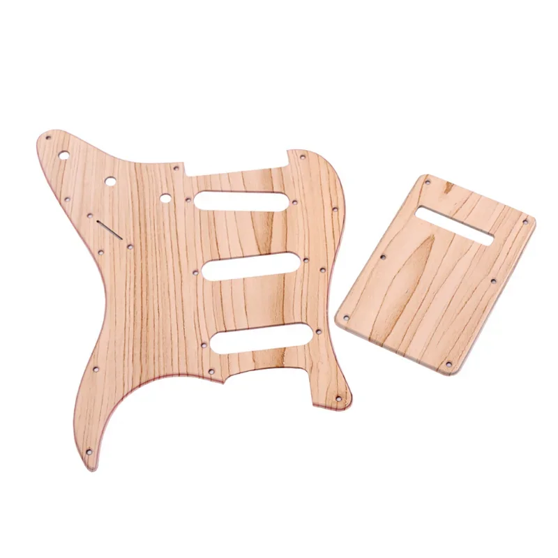 3D Printed Plastic Pickguard ST for Strat Guitar SSS Pickguard,Trem Cover and Screws Various Colors