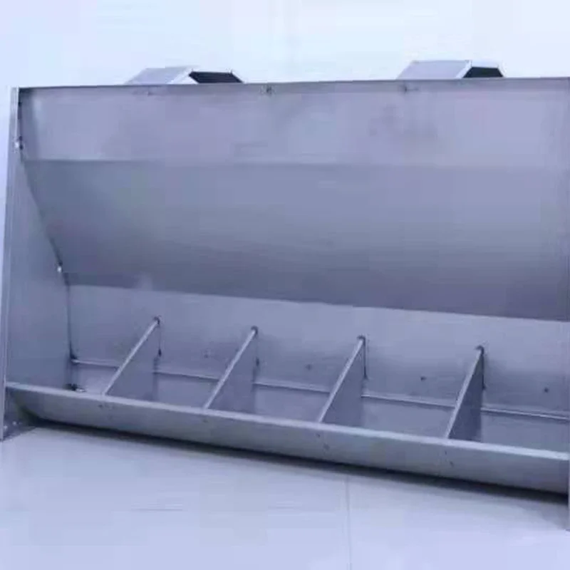 Stainless Steel Trough Pig Used New Double Or Single Side Feeder For Fattening Pigs Used In Pig Farm