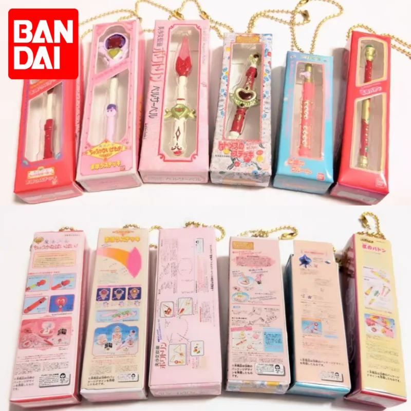 

Genuine Bandai Gashapon Magical Sailor Moon Item Toys Miniature Collectible Anime Model Decoration Figures Action Creative Gifts