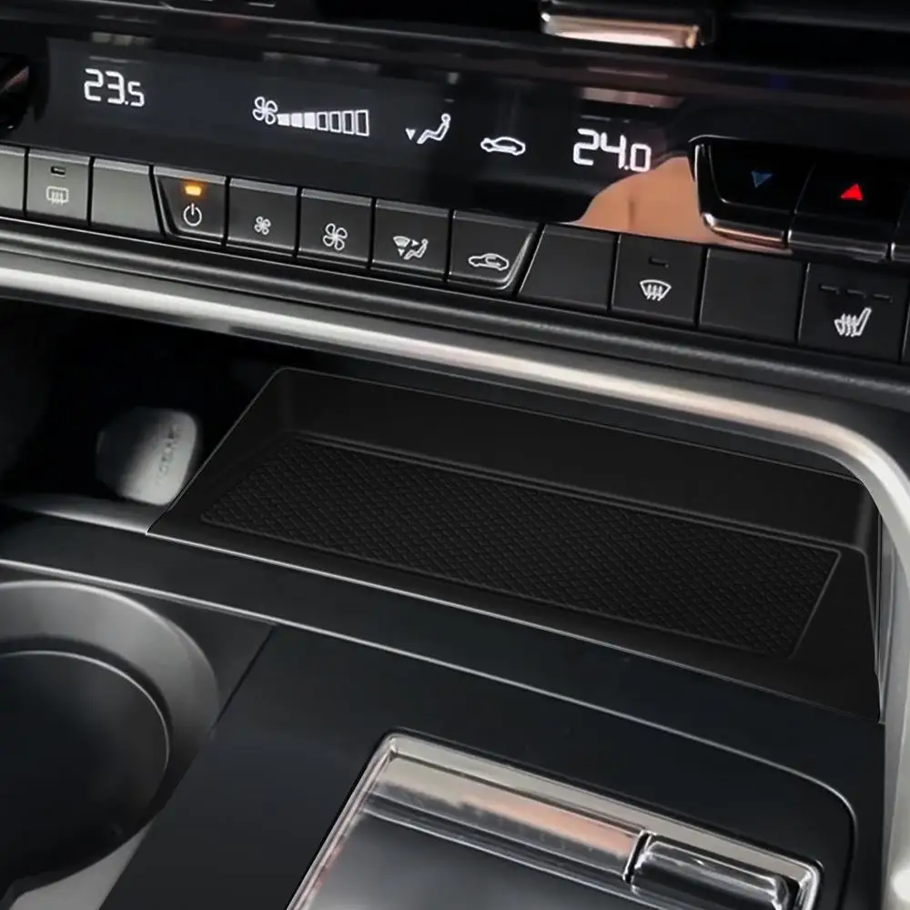 التحكم المركزي حماية سيليكون حصيرة شحن لاسلكي الهاتف المضادة للانزلاق وسادة لمازدا CX-60 CX60 CX-80 CX80 ديكور داخلي