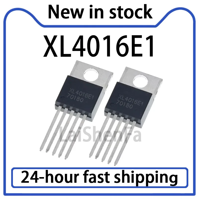 5PCS XL4016E1 Direct Insertion TO-220-5 12A Switch Current Step-down DC-DC Converter Stock