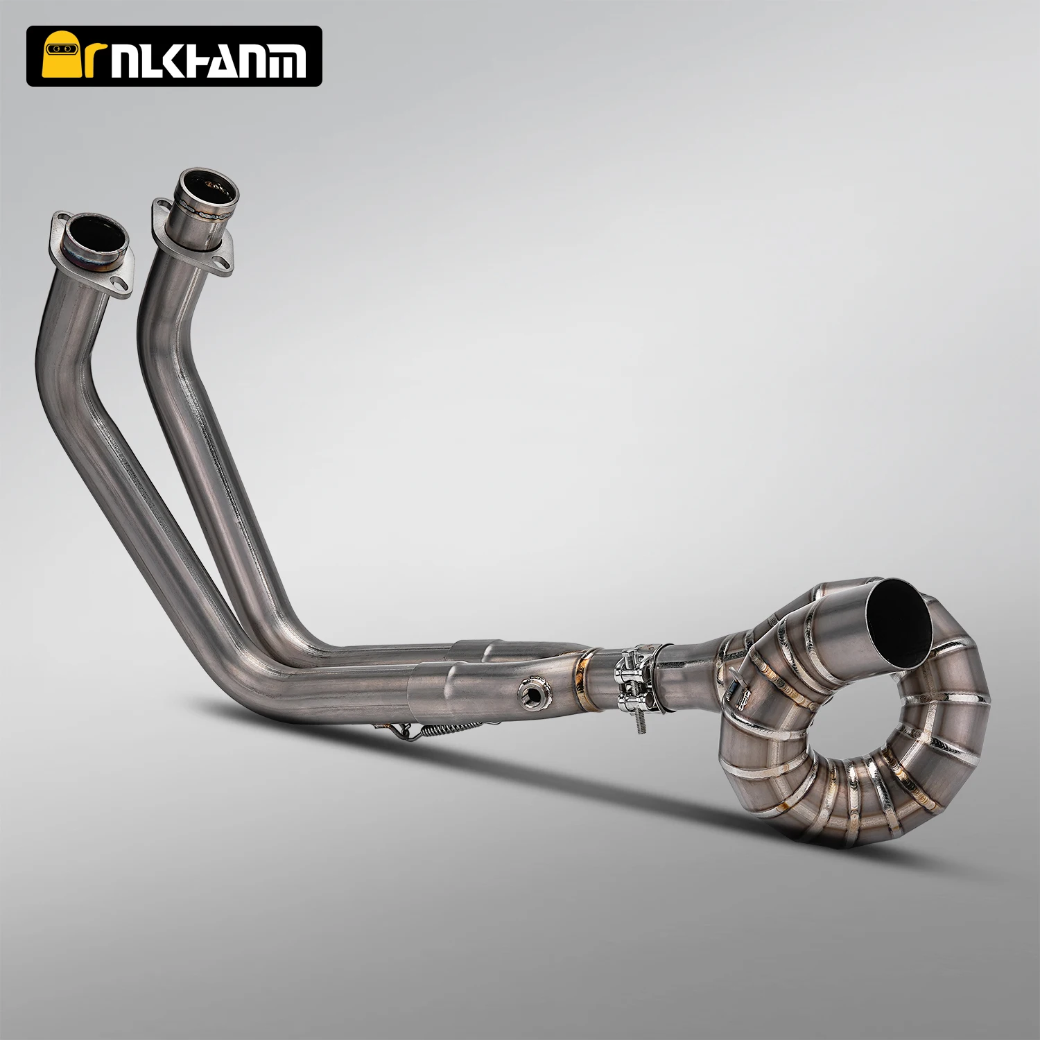 

FOR Z650 Motorcycle Exhaust 51mm caliber Ti.alloy System Front Link Pipe For Kawasa NINJA650 /Z650 2017-2022 Modified Moto