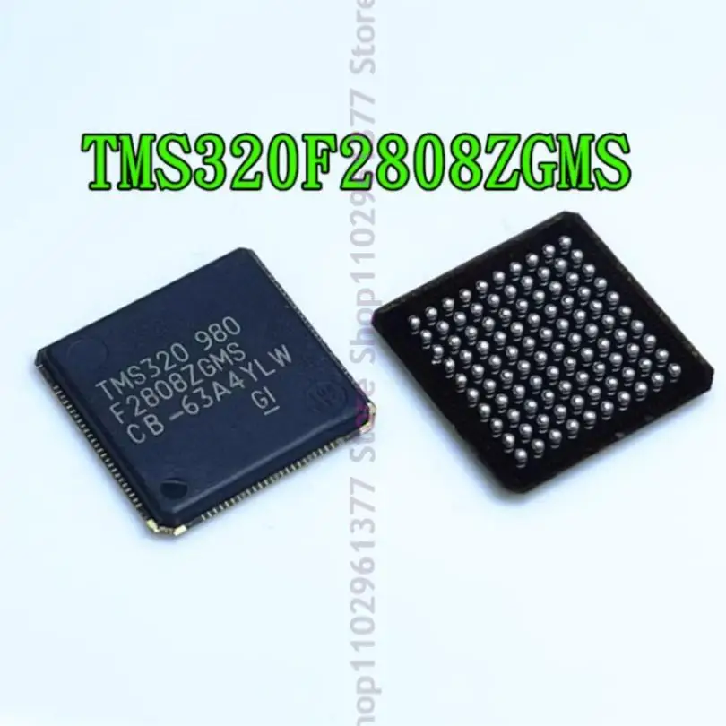 1pcs New TMS320F2808ZGMA TMS320F2808ZGMS BGA100 Microcontroller chip