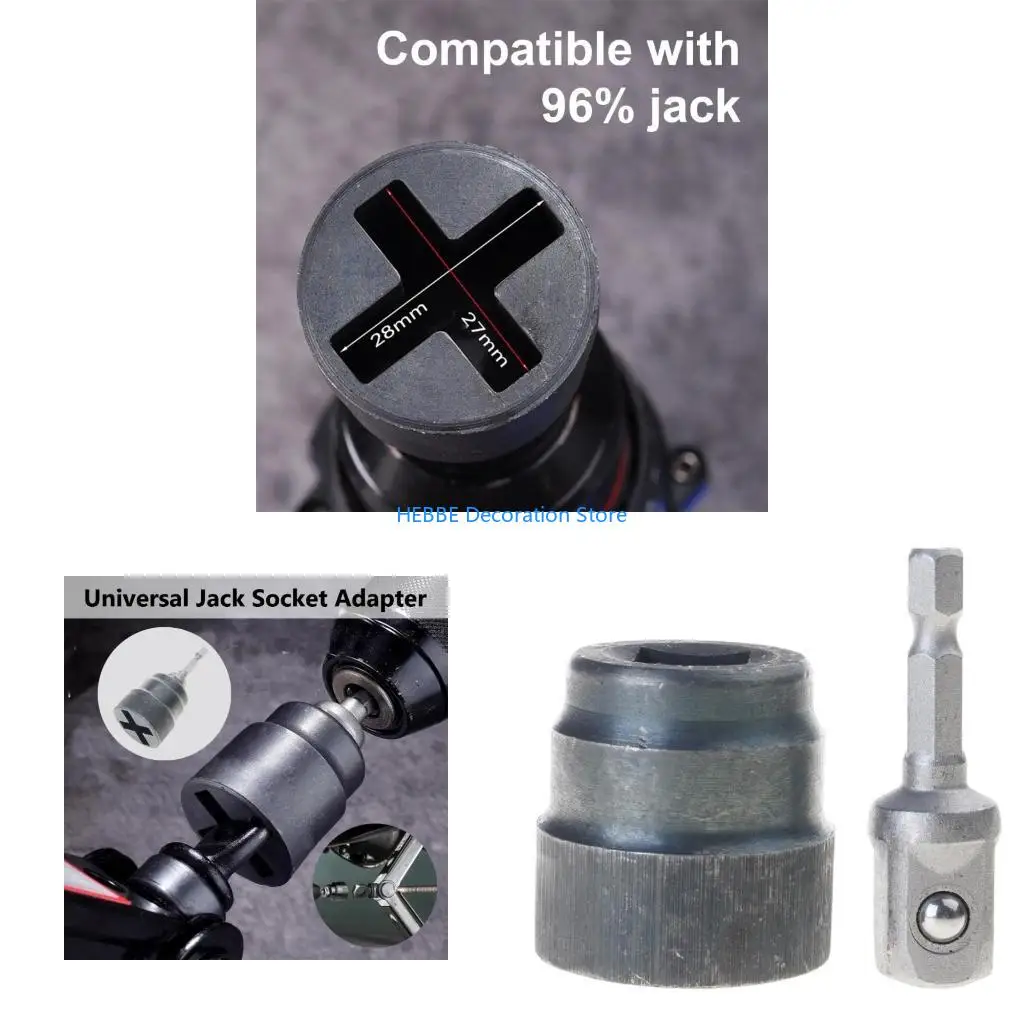 B0KC Portable 147 Grams Electric Impact Wrenches Socket For Sturdy Tool Storage