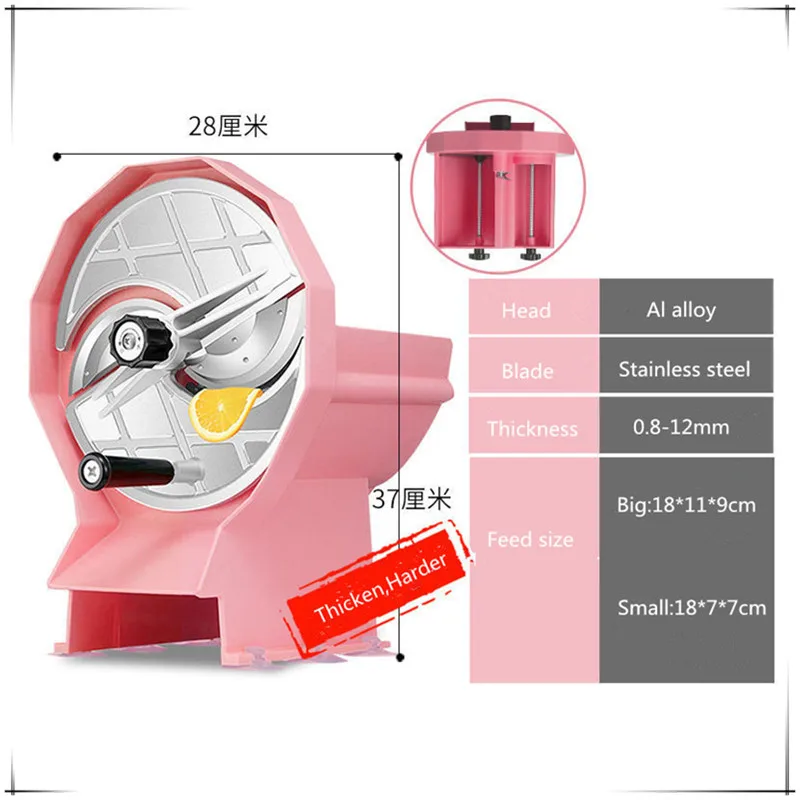 Potato chip slicer Commercial kitchen potato chip appliance Household manual multi-functional fruit and vegetable slicer