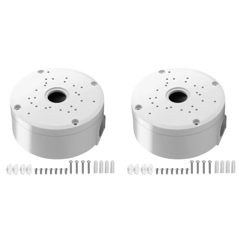 Y22A-2X Universal Plastic Junction Box For Dome Security Cameras Waterproof Mount Bracket Surveillance Dome Brackets