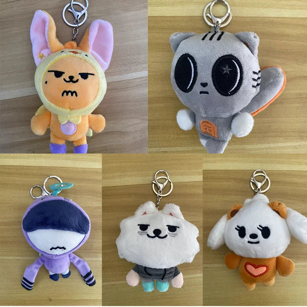 

Kpop Keychain Plush Dolls Cute Kpop Fans Plush Same Plush Keyring Doll Keychain Rings Plush Bag Pendant