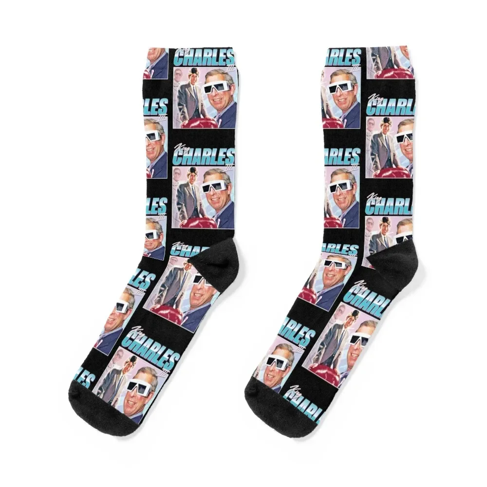 King Charles III 3rd The Third Homage Socks man custom Woman Socks Men's