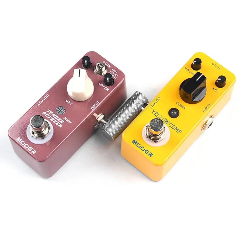 1 Piece Z Type 6.35mm Guitar Effect Pedal Connector Thread Connector Audio Adaptors Connecting Jack Chrome