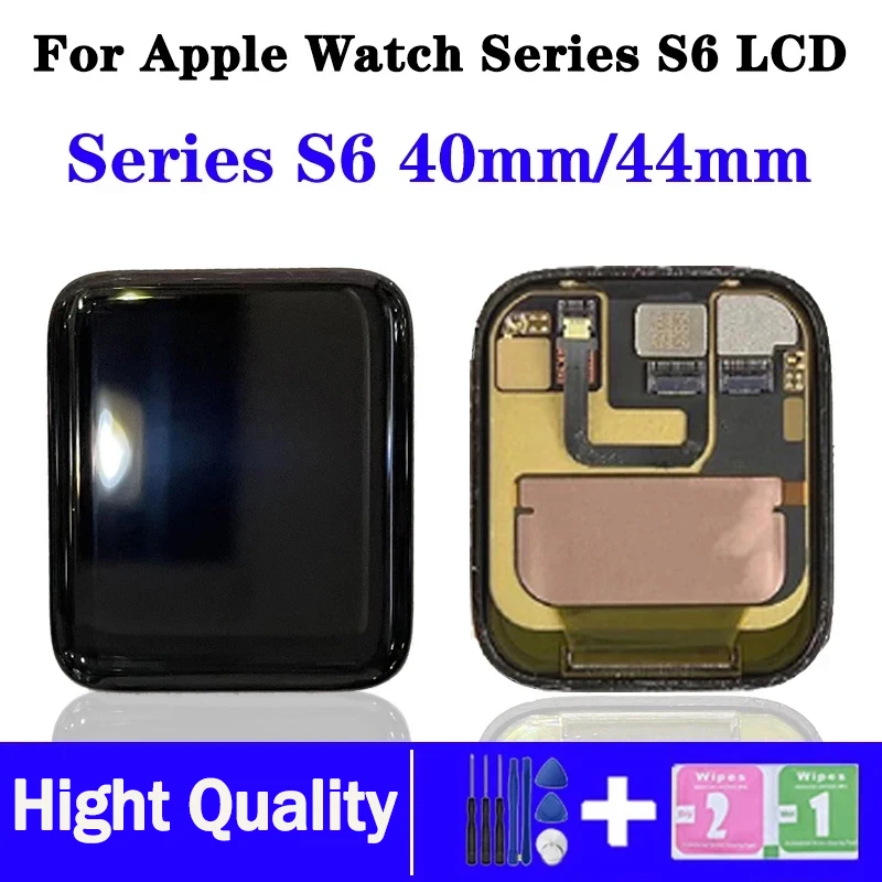 

AMOLED For Apple Watch Series 6 LCD A2293, A2294, A2375, A2376 Display Touch Screen Digitizer 40mm/44mm Pantalla Replacement