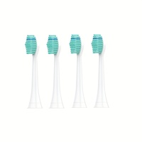 4pcs Electric Toothbrush Replacement Heads Compatible with Philips Sonicare, Soft Replacement Tooth Brush Heads Compatible with