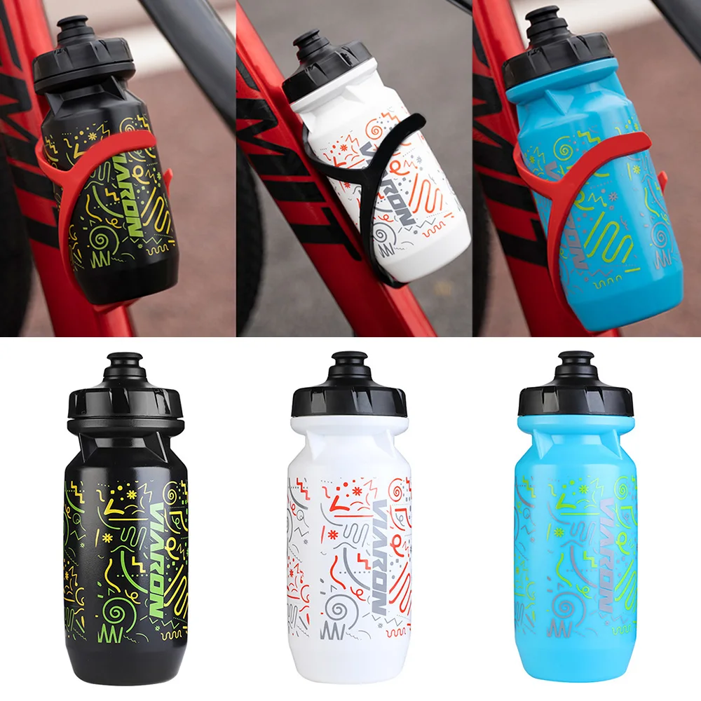 Outdoor Sports Kettle Cycling Mountain Bike Water Bottle Shockproof Bicycle Water Cup Portable Squeeze Drink Bottle Jug Canteen