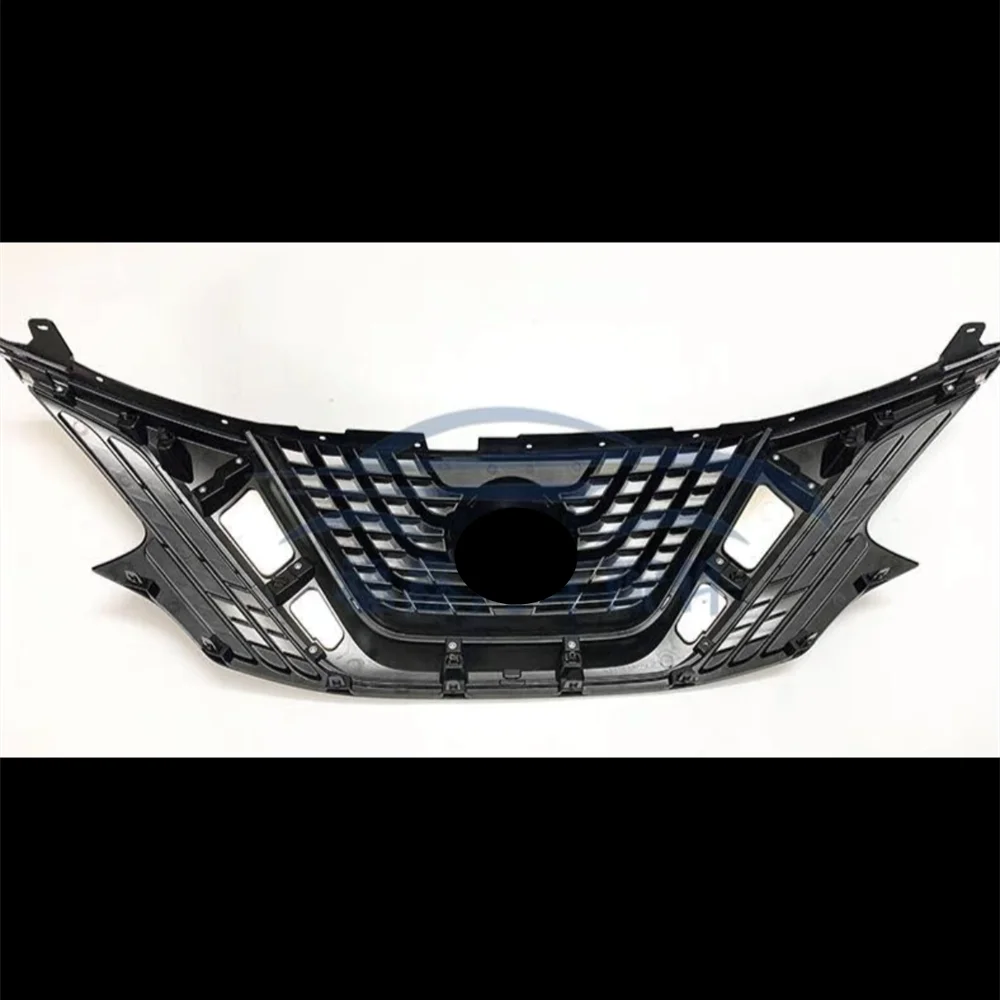 Car Front Bumper Net Grille Radiator Grill Mask Assembly for 15-19 Nissan Murano