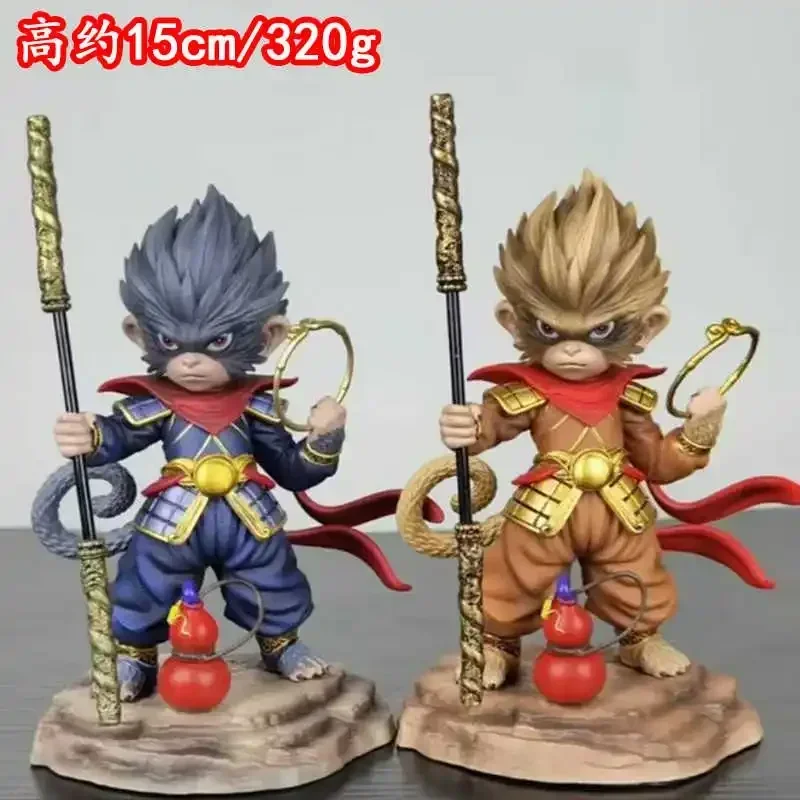 ใหม่สีดําตํานาน: Wukong อะนิเมะ Destined One Monkey King ตัวเลขการกระทํา GK ตุ๊กตา PVC รูปปั้นของเล่นสะสม