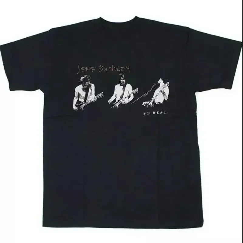 Camiseta JEFF BUCKLEY So Real de 1994, camiseta vintage de la gira de conciertos de Jeff Buckley de los años 90