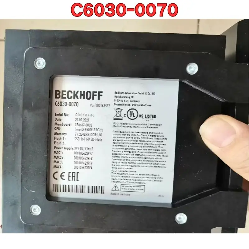 Second-hand PLC module C6030-0070 function test is normal Latest quotation for June 2026